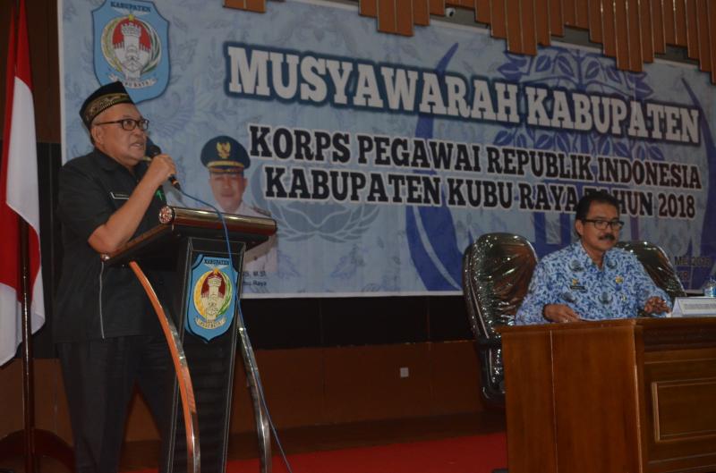 Pemilihan Dewan Pengurus KORPRI Kabupaten Kubu Raya